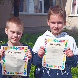 Otrovánácz Botond második, Kiss Vitéz Hunor harmadik a nagybajomi matematikaversenyen Otrovánácz Botond második, Kiss Vitéz Hunor harmadik a nagybajomi matematikaversenyen