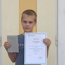 Kiss Vitéz Hunor második lett a vármegyei matematikaversenyen